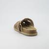 imageCUSHIONAIRE Benson Womens Fisherman Clog  Suede SlipOn Sandal with Adjustable Buckle ampamp Contoured Cork FootbedTaupe Suede