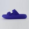 imageCUSHIONAIRE Womens Fame recovery cloud slide with ComfortBright Blue