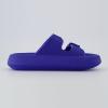 imageCUSHIONAIRE Womens Fame recovery cloud slide with ComfortBright Blue