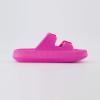 imageCUSHIONAIRE Womens Fame recovery cloud slide with ComfortHot Pink