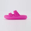 imageCUSHIONAIRE Womens Fame recovery cloud slide with ComfortHot Pink