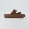 imageCUSHIONAIRE Womens Fame recovery cloud slide with ComfortMocha
