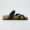 imageCUSHIONAIRE Womens Luna Cork Footbed Sandal With ComfortBlack Nappa