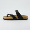imageCUSHIONAIRE Womens Luna Cork Footbed Sandal With ComfortBlack Nappa