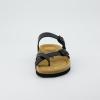 imageCUSHIONAIRE Womens Luna Cork Footbed Sandal With ComfortBlack Nappa