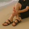 imageCUSHIONAIRE Womens Luna Cork Footbed Sandal With ComfortBrown Nappa