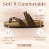 imageCUSHIONAIRE Womens Luna Cork Footbed Sandal With ComfortBrown Oily
