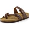 imageCUSHIONAIRE Womens Luna Cork Footbed Sandal With ComfortBrown Oily