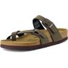 imageCUSHIONAIRE Womens Luna Cork Footbed Sandal With ComfortBrown Rugged