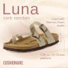 imageCUSHIONAIRE Womens Luna Cork Footbed Sandal With ComfortStone