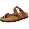 imageCUSHIONAIRE Womens Luna Cork Footbed Sandal With ComfortWhiskey