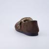 imageCUSHIONAIRE Womens Nest Genuine Suede SlipOn Shoe with Faux Shearling Lining ampamp Memory Foam  Adjustable Buckle ampamp NonSlip SoleBrown