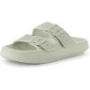 imageCUSHIONAIRE Womens Fame recovery cloud slide with ComfortAloe