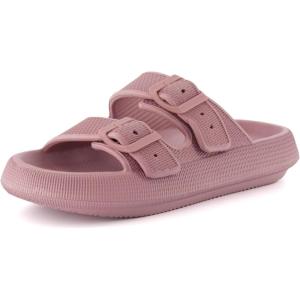 imageCUSHIONAIRE Womens Fame recovery cloud slide with ComfortBlush