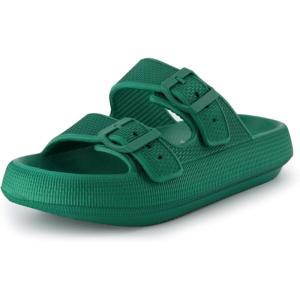 imageCUSHIONAIRE Womens Fame recovery cloud slide with ComfortEmerald