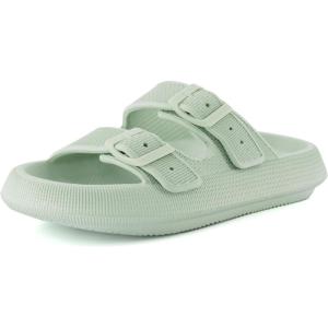 imageCUSHIONAIRE Womens Fame recovery cloud slide with ComfortGreen