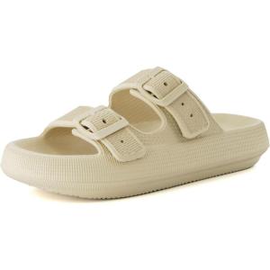 imageCUSHIONAIRE Womens Fame recovery cloud slide with ComfortKhaki