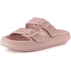 imageCUSHIONAIRE Womens Fame recovery cloud slide with ComfortPink