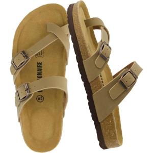 imageCUSHIONAIRE Womens Luna Cork Footbed Sandal With ComfortTaupe