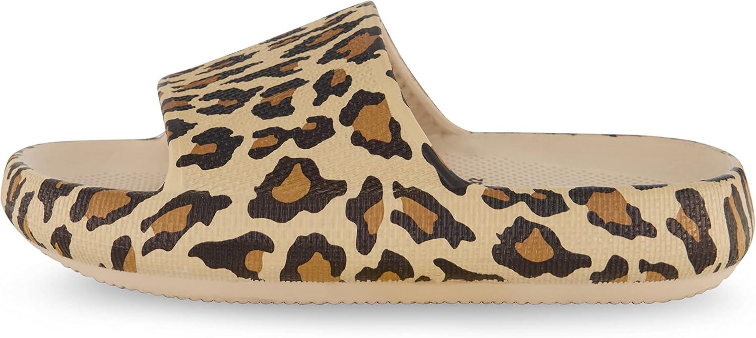 imageCUSHIONAIRE Kids Feather pool slide with ComfortLeopard