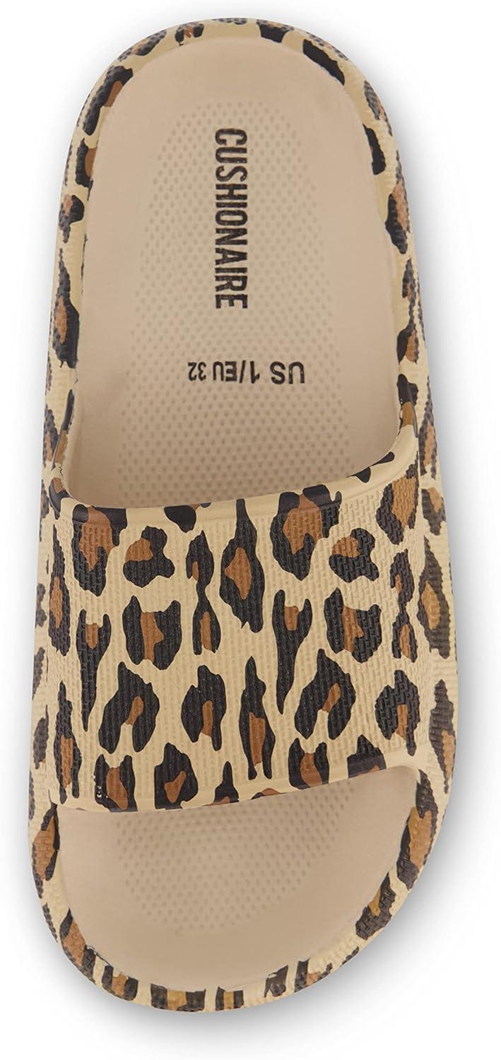 imageCUSHIONAIRE Kids Feather pool slide with ComfortLeopard