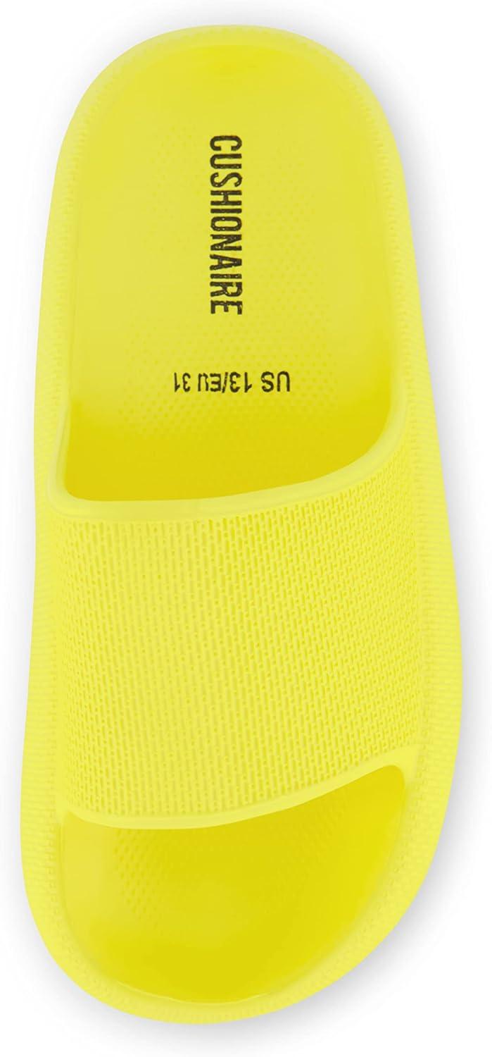 imageCUSHIONAIRE Kids Feather pool slide with ComfortSunny Yellow