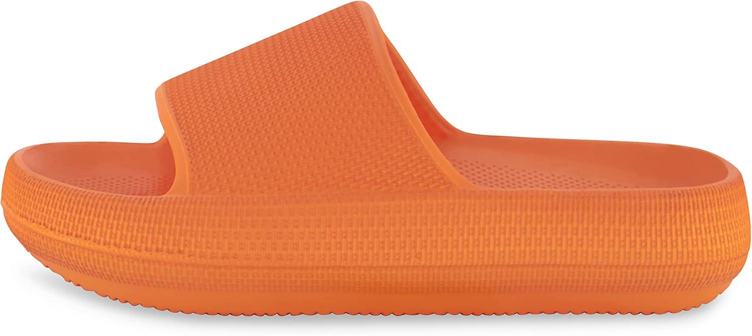 imageCUSHIONAIRE Kids Feather pool slide with ComfortTangerine