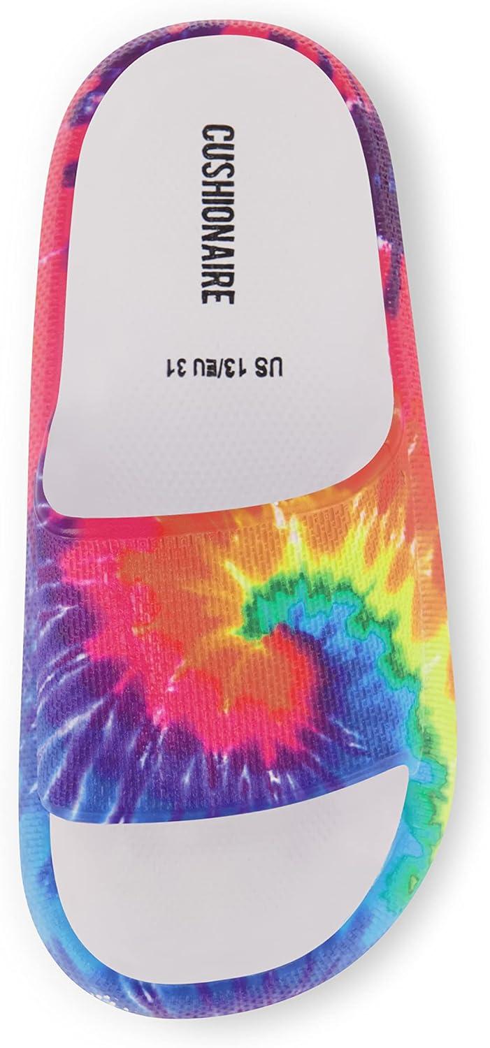 imageCUSHIONAIRE Kids Feather pool slide with ComfortTie Dye