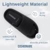 imageCUSHIONAIRE Feather EVA Slides for Women  Comfortable Slip On Womens Slippers Indoor Outdoor Shower Shoes Beach Essential Cloud SlidesBlack