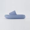 imageCUSHIONAIRE Feather EVA Slides for Women  Comfortable Slip On Womens Slippers Indoor Outdoor Shower Shoes Beach Essential Cloud SlidesBlue