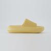imageCUSHIONAIRE Feather EVA Slides for Women  Comfortable Slip On Womens Slippers Indoor Outdoor Shower Shoes Beach Essential Cloud SlidesGolden