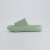 imageCUSHIONAIRE Feather EVA Slides for Women  Comfortable Slip On Womens Slippers Indoor Outdoor Shower Shoes Beach Essential Cloud SlidesGreen