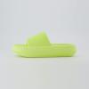imageCUSHIONAIRE Feather EVA Slides for Women  Comfortable Slip On Womens Slippers Indoor Outdoor Shower Shoes Beach Essential Cloud SlidesLemon Yellow