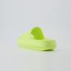 imageCUSHIONAIRE Feather EVA Slides for Women  Comfortable Slip On Womens Slippers Indoor Outdoor Shower Shoes Beach Essential Cloud SlidesLemon Yellow