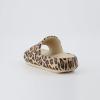 imageCUSHIONAIRE Feather EVA Slides for Women  Comfortable Slip On Womens Slippers Indoor Outdoor Shower Shoes Beach Essential Cloud SlidesLeopard