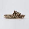 imageCUSHIONAIRE Feather EVA Slides for Women  Comfortable Slip On Womens Slippers Indoor Outdoor Shower Shoes Beach Essential Cloud SlidesLeopard