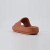 imageCUSHIONAIRE Feather EVA Slides for Women  Comfortable Slip On Womens Slippers Indoor Outdoor Shower Shoes Beach Essential Cloud SlidesOrange