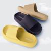 imageCUSHIONAIRE Feather EVA Slides for Women  Comfortable Slip On Womens Slippers Indoor Outdoor Shower Shoes Beach Essential Cloud SlidesPutty