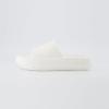 imageCUSHIONAIRE Feather EVA Slides for Women  Comfortable Slip On Womens Slippers Indoor Outdoor Shower Shoes Beach Essential Cloud SlidesVanilla