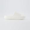 imageCUSHIONAIRE Feather EVA Slides for Women  Comfortable Slip On Womens Slippers Indoor Outdoor Shower Shoes Beach Essential Cloud SlidesVanilla