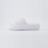 imageCUSHIONAIRE Feather EVA Slides for Women  Comfortable Slip On Womens Slippers Indoor Outdoor Shower Shoes Beach Essential Cloud SlidesWhite