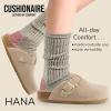 imageCUSHIONAIRE Hana Womens Clogs  Comfortable Vegan Suede Clogs for Women  Slip On Potato Shoes with Cork Footbed ampamp Arch Support  Memory Foam Wide Widths AvailableSand Wool