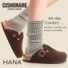 imageCUSHIONAIRE Hana Womens Clogs  Comfortable Vegan Suede Clogs for Women  Slip On Potato Shoes with Cork Footbed ampamp Arch Support  Memory Foam Wide Widths AvailableBrown Wool