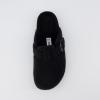 imageCUSHIONAIRE Hana Womens Clogs  Comfortable Vegan Suede Clogs for Women  Slip On Potato Shoes with Cork Footbed ampamp Arch Support  Memory Foam Wide Widths AvailableBlack Wool