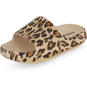 imageCUSHIONAIRE Kids Feather pool slide with ComfortLeopard