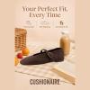 imageCUSHIONAIRE Bistro Mary Jane Flats for Women Woven Ballet Flats Shoes with Strap and Memory Foam for AllDay ComfortWoven Brown