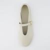 imageCUSHIONAIRE Bistro Mary Jane Flats for Women Woven Ballet Flats Shoes with Strap and Memory Foam for AllDay ComfortWoven Wheat