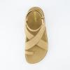 imageCUSHIONAIRE Entry Womens Ankle Wrap Molded Footbed Sandal with Adjustable Strap  NonSlip Outsole  Womens Platform Sandals  Comfortable Summer Shoes  Wide Widths AvailableCamel Nubuck