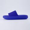 imageCUSHIONAIRE Feather EVA Mens Sandals  Slip On Recovery Slides Lightweight Water Shoes for MenCobalt Blue