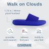 imageCUSHIONAIRE Feather EVA Mens Sandals  Slip On Recovery Slides Lightweight Water Shoes for MenCobalt Blue